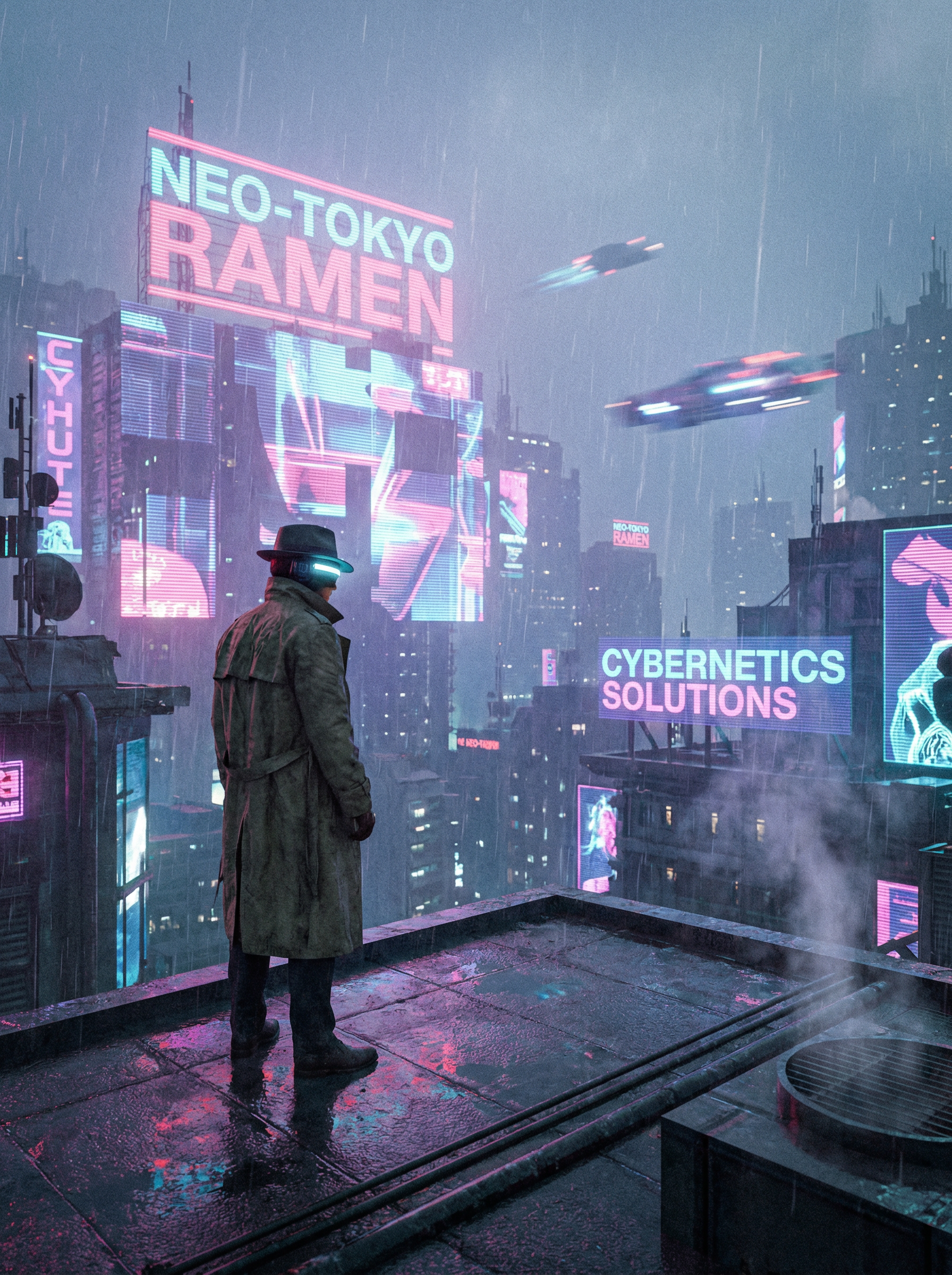 c7娱乐 - 赛博猎人科幻电影海报